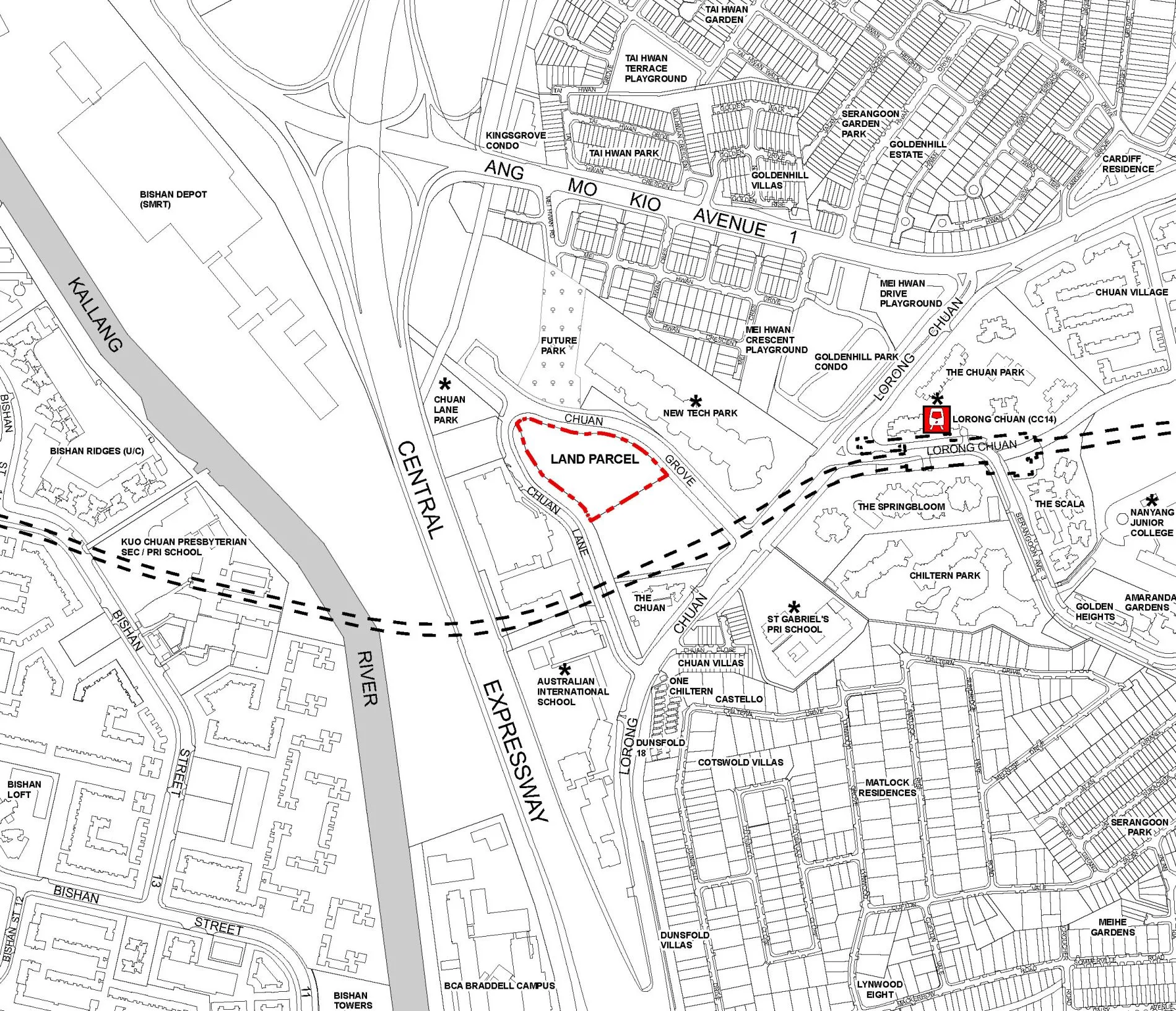 Chuan Grove Parcel 2 Cadastral Map